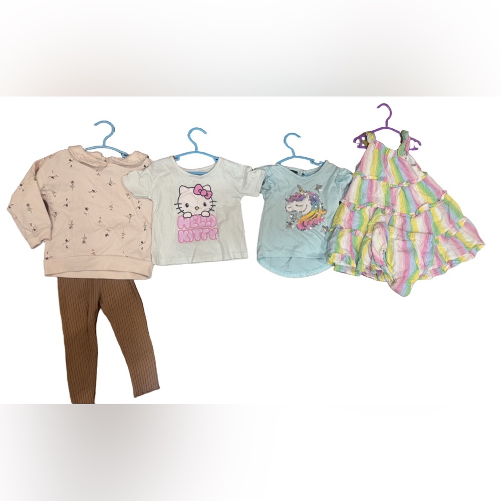 Cute Kids Clothing Set with Cartoon Prints